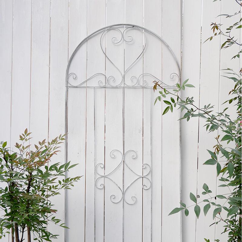 Garden climbing trellis, iron screen, retro, old rose, plant, balcony, outdoor courtyard, garden climbing trellis