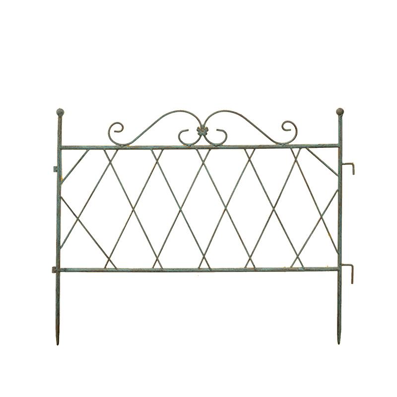 Garden climbing vine flower stand iron screen retro old rose plant balcony outdoor courtyard garden climbing bracket