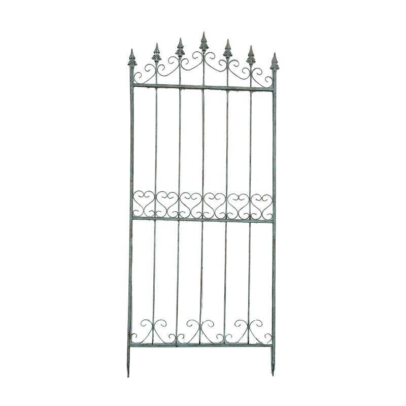 French iron climbing vine flower rack old screen partition outdoor courtyard garden decoration rose climbing rack