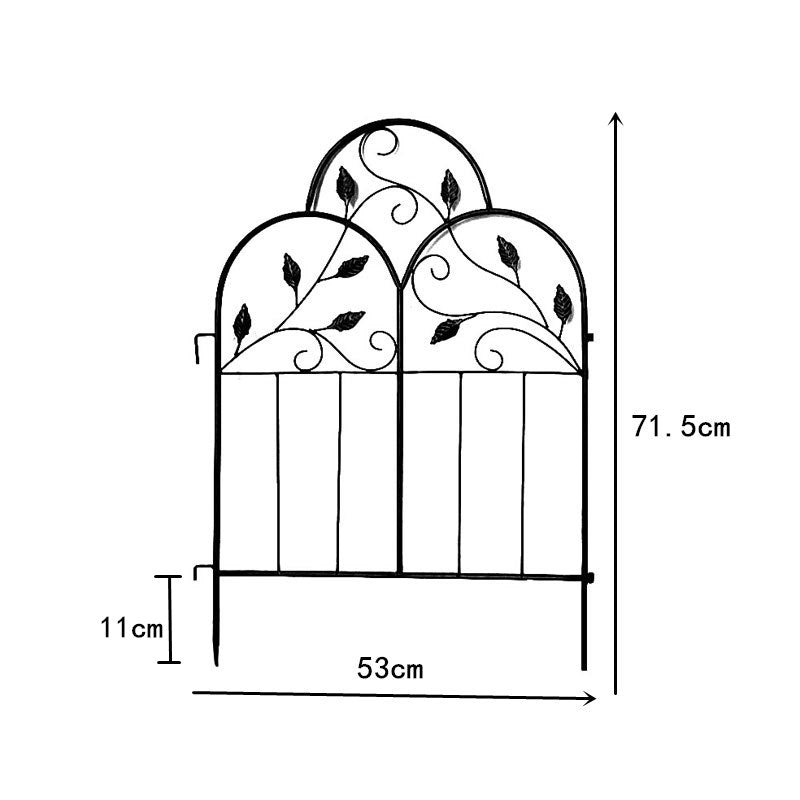Garden Edging Border- Flower Bed Edging for Landscaping- Fence, Interlocking Outdoor Lawn Stakes fence garden manufacturers