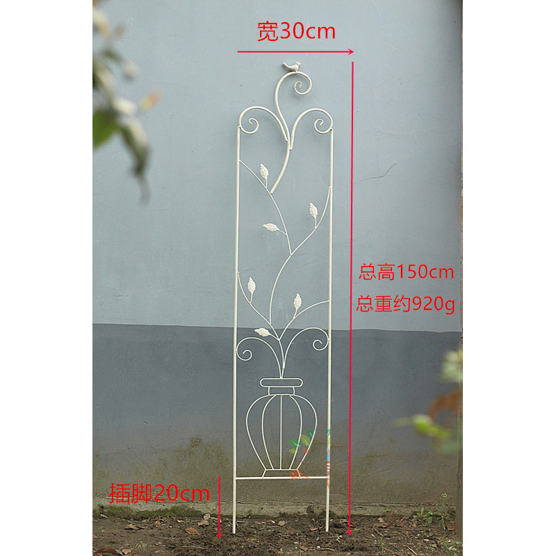 Climbing Plant Garden Trellis, Potted Plant Support Iron Plant Trellis, Clematis Metal Trellis