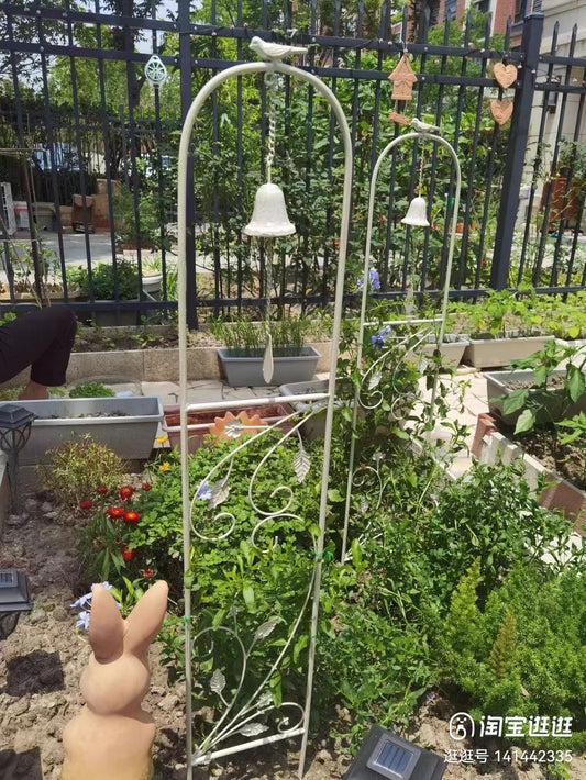 Garden trellis climbing plant metal wire vine flower rack outdoor climbing plant fence