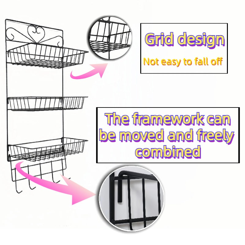 Multifunctional Kitchen Supplies Organizer Household Multi-Layer Fridge Storage home decoration items furniture