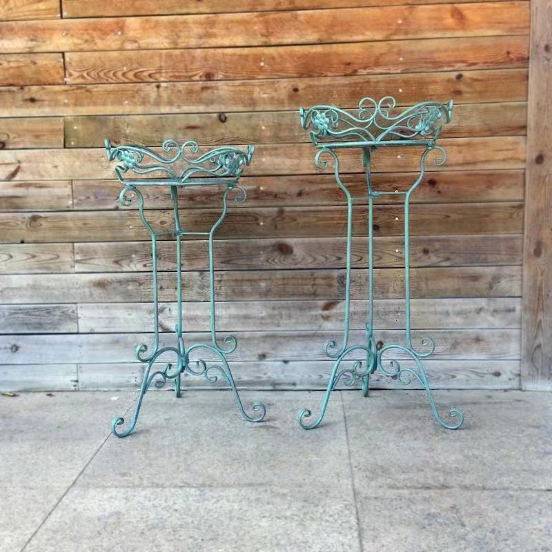 PLANTS STAND FLOWER RACK INDOOR PLANT SHELVES PLANTS FLOWER STAND GARDEN ORNAMENTS INDOOR OUTDOOR METAL FLOWER STAND