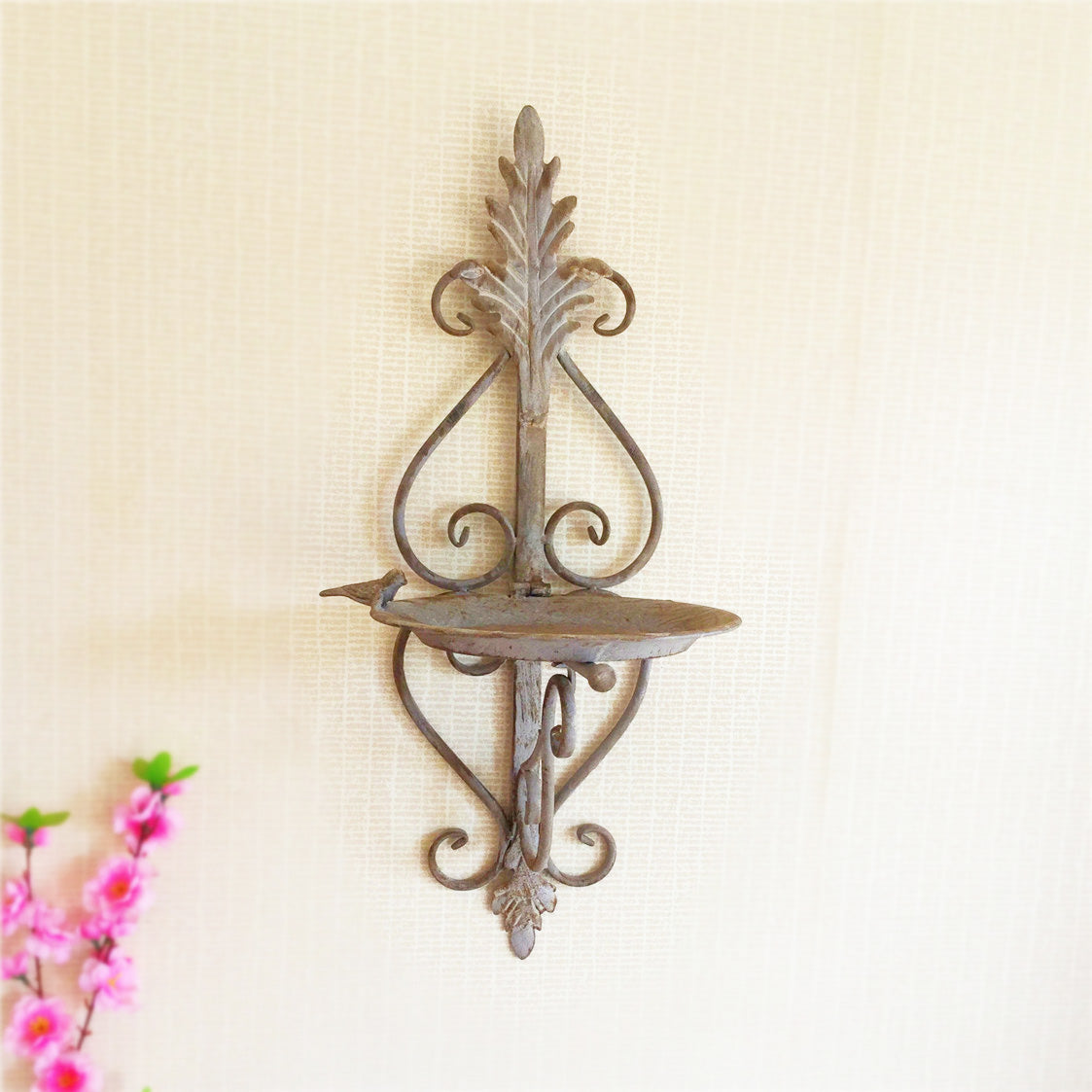 Hanging Bird Feeders Bath Trays Outdoor Garden Wall Tree Hanging Trays Pet Feeding For Birds