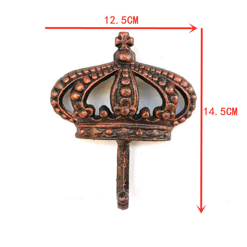Decorative Cast Iron Hooks Wall Mount Coat Rack Hooks Coat Hooks