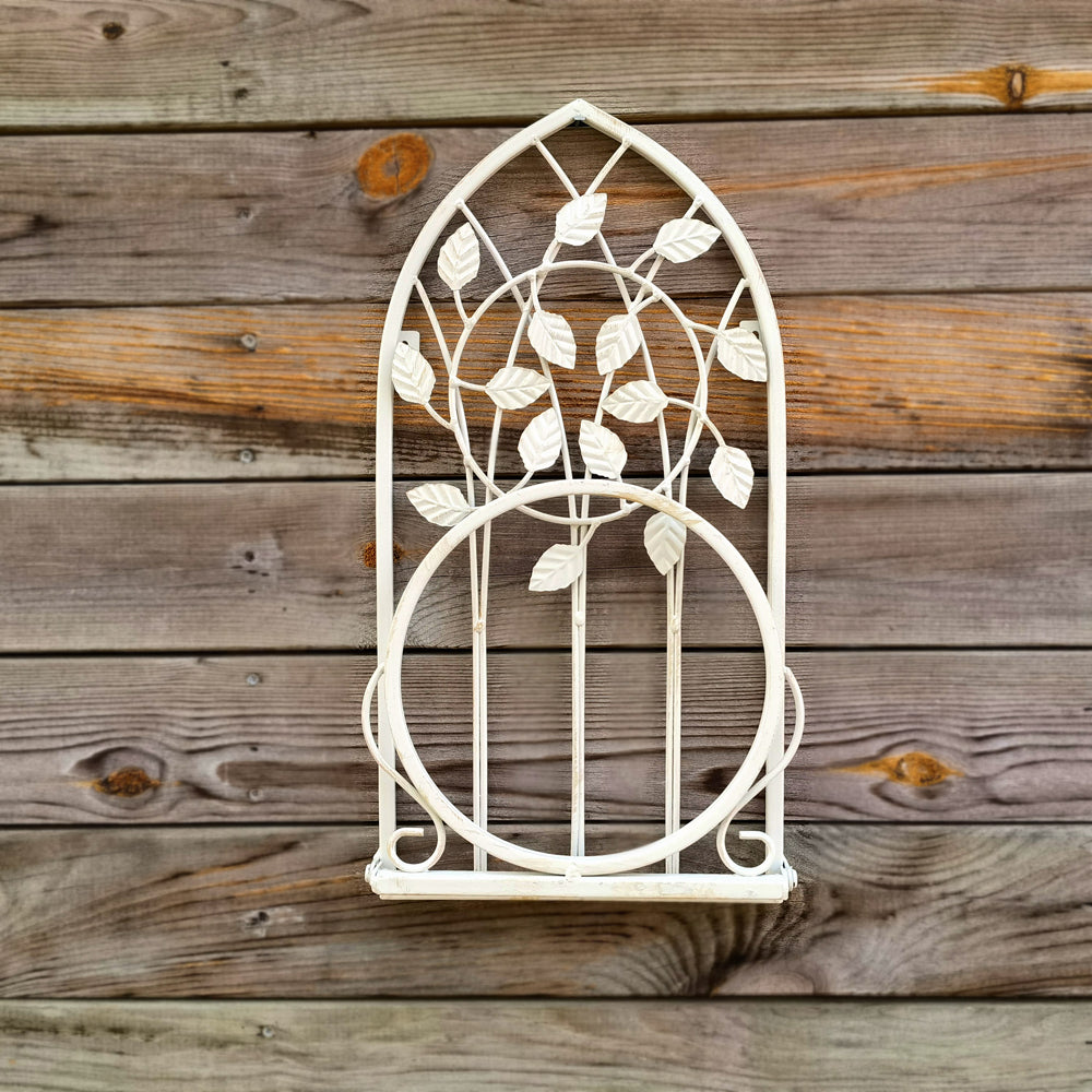 Hanging Rack Balcony Basket Holder Wrought Iron Plant Stand Arch Furniture Sale Flower Pot metal flower stand