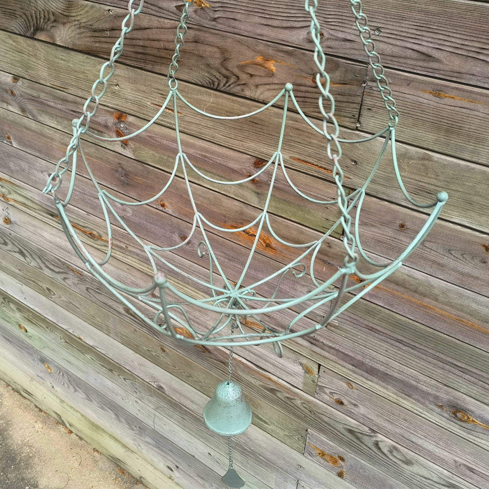 Garden Decoration Indoor Outdoor Metal Hanging Planter Basket Round window deck Coco Coir Liner coconut hanging basket