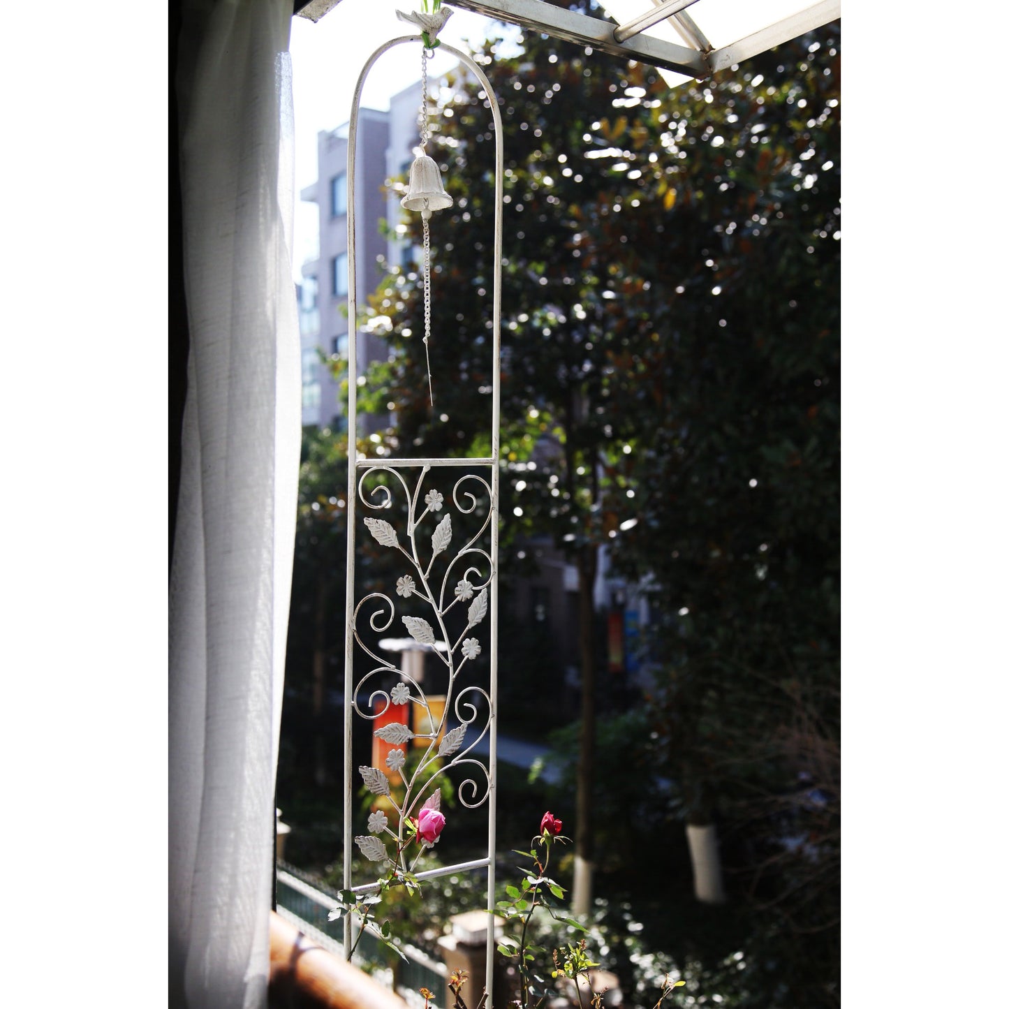 Garden trellis climbing plant metal wire vine flower rack outdoor climbing plant fence