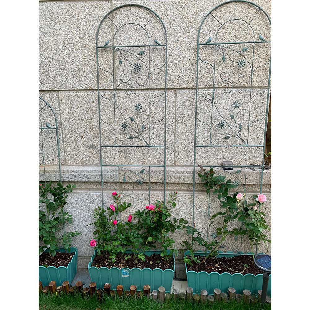 Rustic Plant Garden Trellis Metal Wire for Outdoor Climbing Flowers and Vines trellis for climbing plants