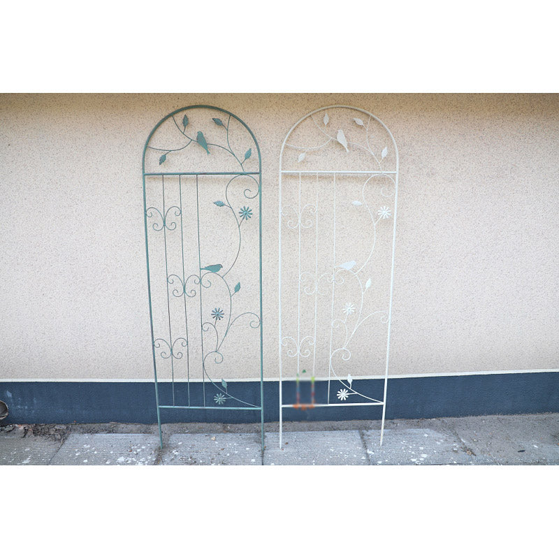 1.6m-2.1m floor-standing climbing frame with base European style iron art old screen flower curtain rose iron clematis climbing frame