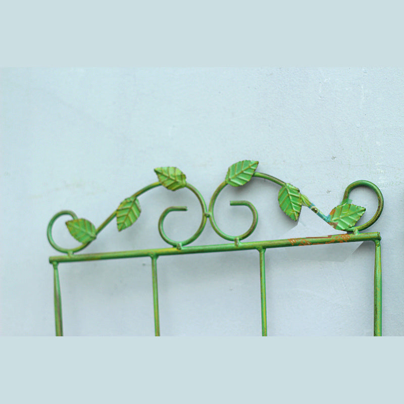 2-pack butterfly insert retro iron flower stand unlimited heightening clematis climbing rack balcony flower pot insert rose climbing rack