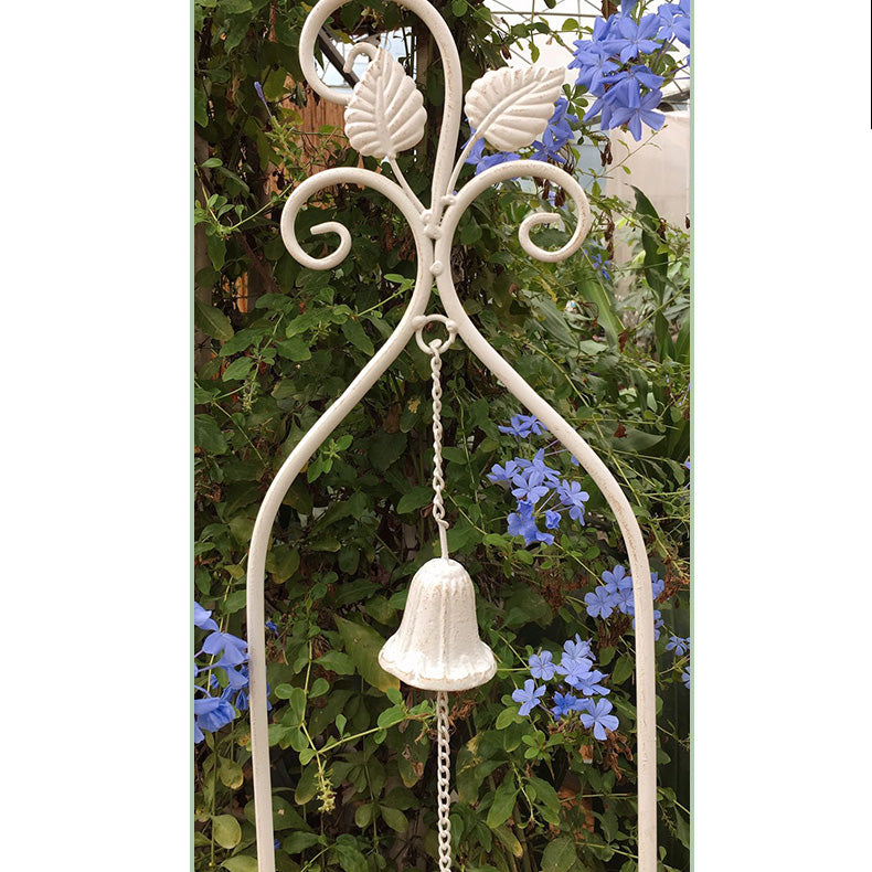 Garden Trellis for Climbing Plants Black Iron Plant Trellis for Potted Plant Support Metal Trellis for Rose