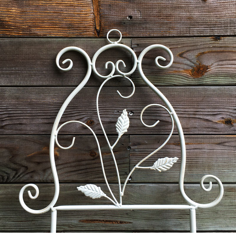 European retro iron flower stand unlimited heightening iron clematis climbing rack balcony flower pot rack rose climbing rack