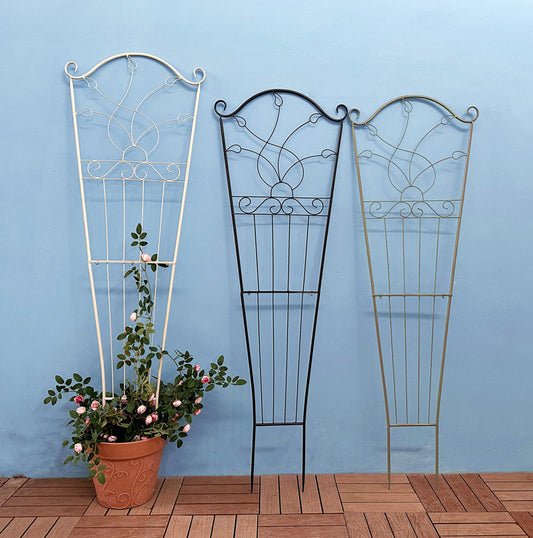 Factory Supply Vine Plant Cage Metal Climbing Vine Plant Rack Support Frame Stake Bracket Support PLant Trellis