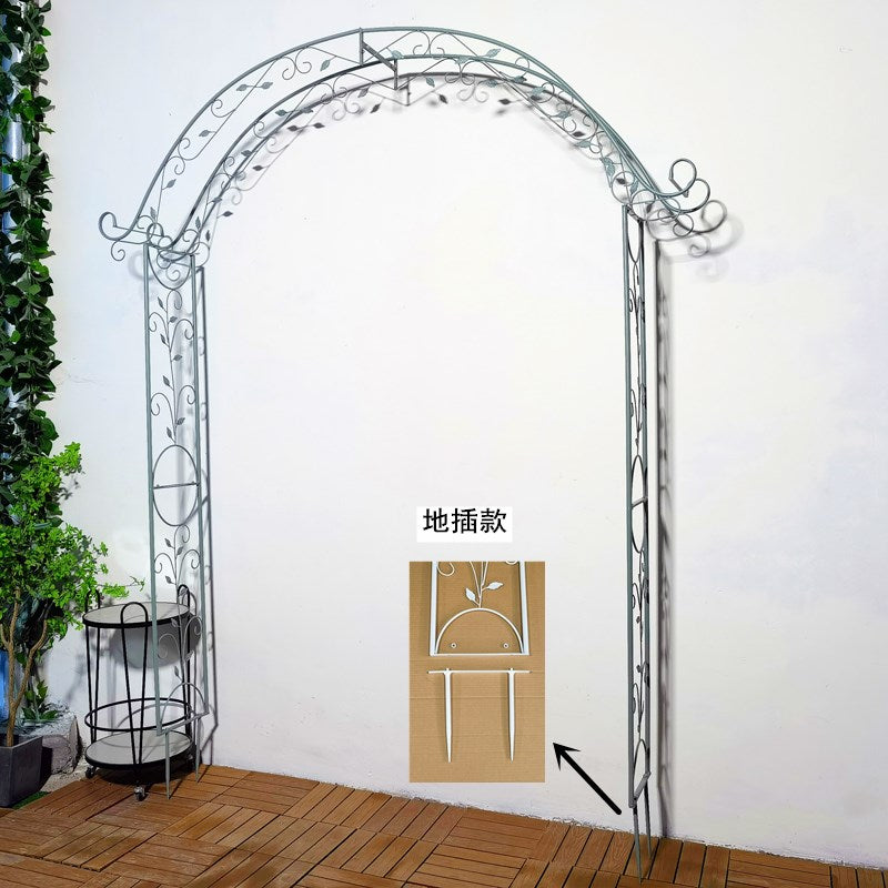 Metal Garden Arbor Arch Stand for Wedding Party Elegant Decorations & Garden Climbing Plants iron arch large garden arch