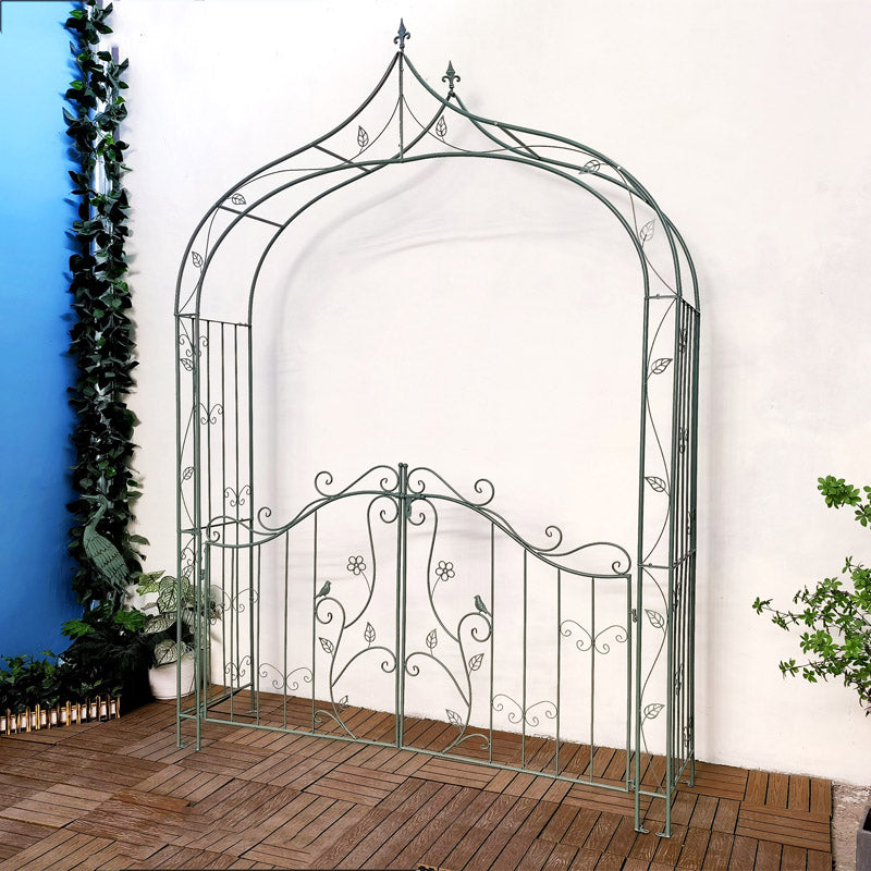 Garden Metal Landscaping Patio Arch Outdoor Garden Arch Decorative Wrought Iron Garden Arch