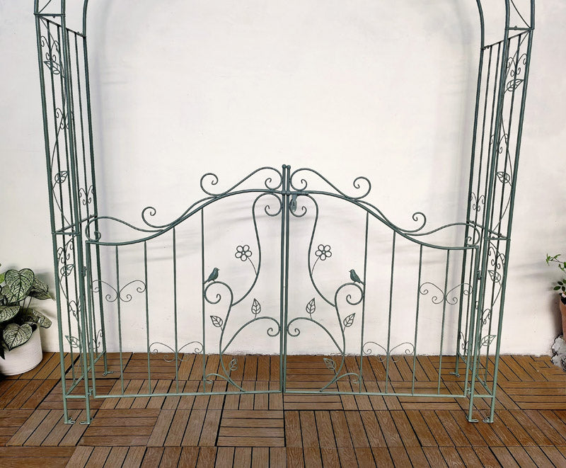 Garden Metal Landscaping Patio Arch Outdoor Garden Arch Decorative Wrought Iron Garden Arch