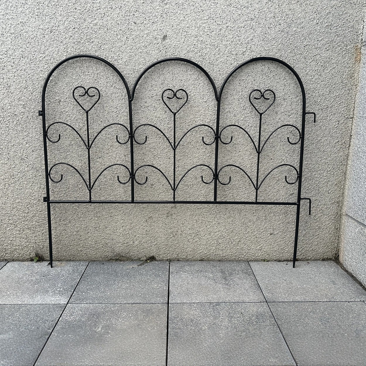 Wrought iron small fence American style old fence garden courtyard decoration outdoor low guardrail partition fence