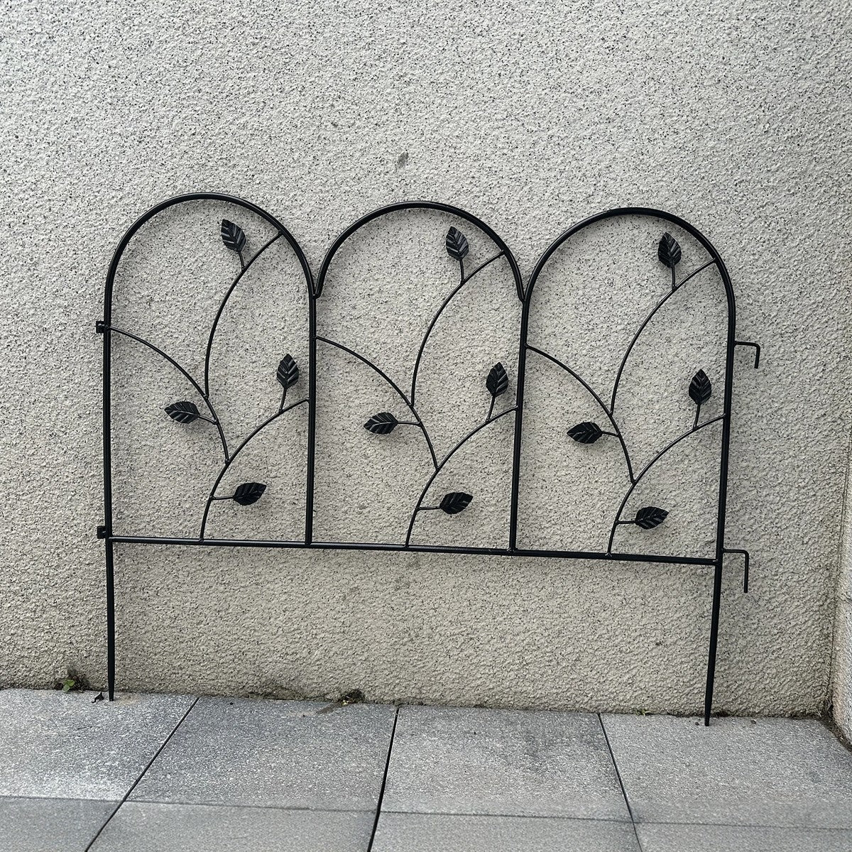 Wrought iron small fence American style old fence garden courtyard decoration outdoor low guardrail partition fence