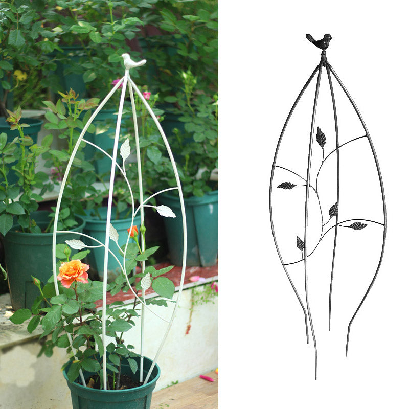 Iron Garden Metal collapsible Plant Climbing Support Stake Flower Climbing Sticks Garden Trellis For Climbing Growth Plants