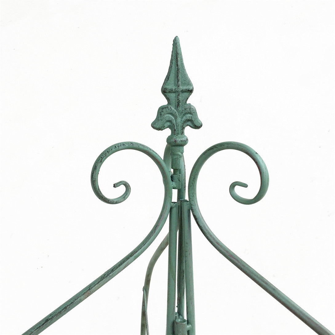 Garden Trellis Climbing Plants, Outdoor Indoor Potted Plant Support Round Obelisk Garden Trellis for Climbing Vine