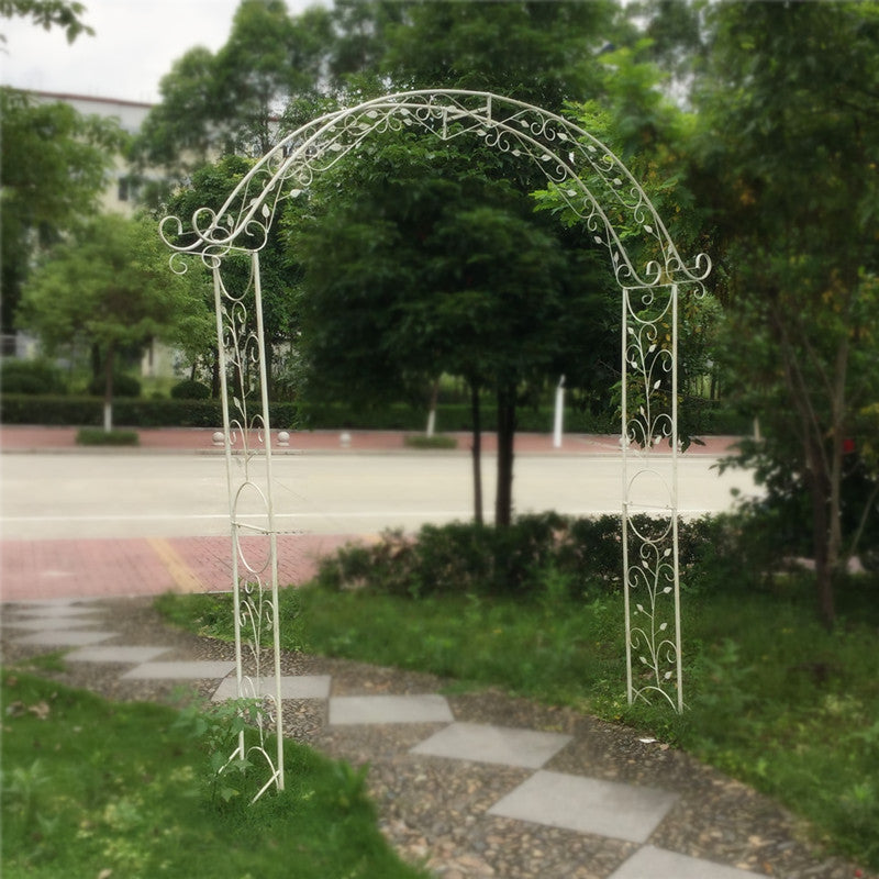 Metal Garden Arbor Arch Stand for Wedding Party Elegant Decorations & Garden Climbing Plants iron arch large garden arch