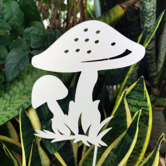 Outdoor yard decoration metal ornament mushroom garden decor Garden Stakes Metal Garden Decor