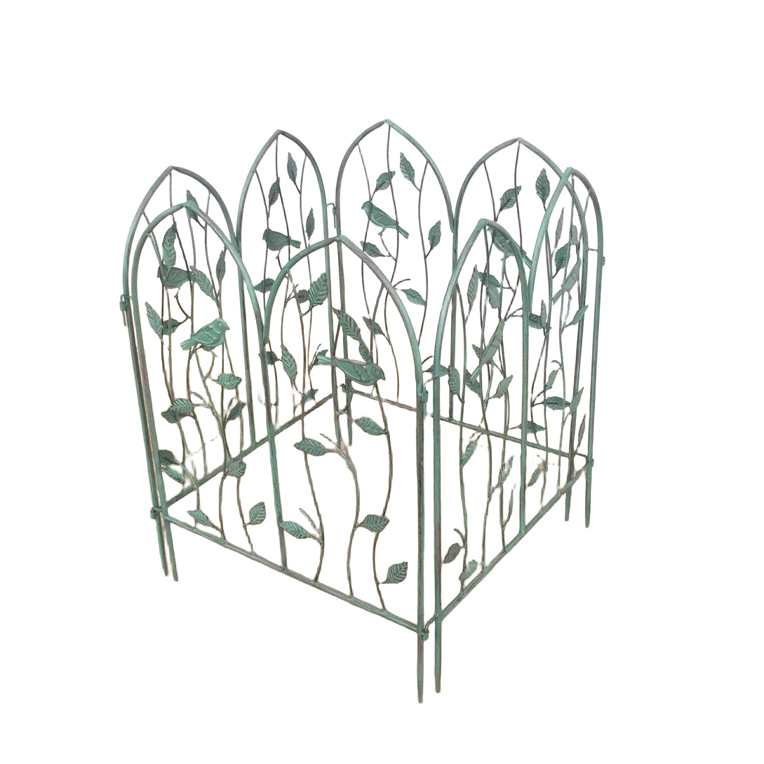 Decorative Garden Fence No Dig Fencingadjustable Panel Border Animal Barrier Flower Edging for Yard Landscape garden trellis