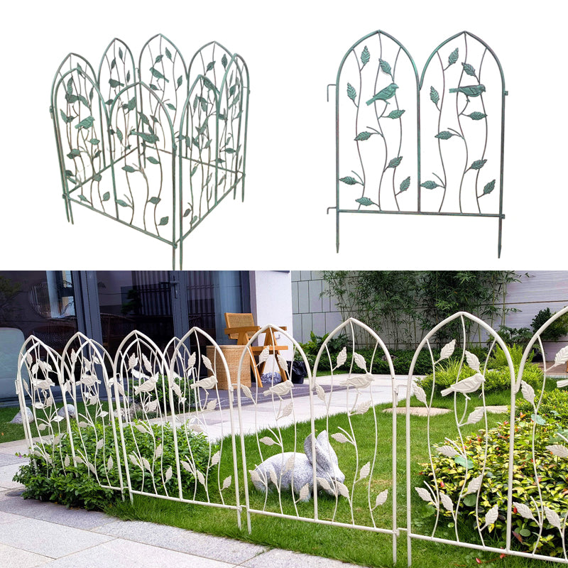 Decorative Garden Fence No Dig Fencingadjustable Panel Border Animal Barrier Flower Edging for Yard Landscape garden trellis
