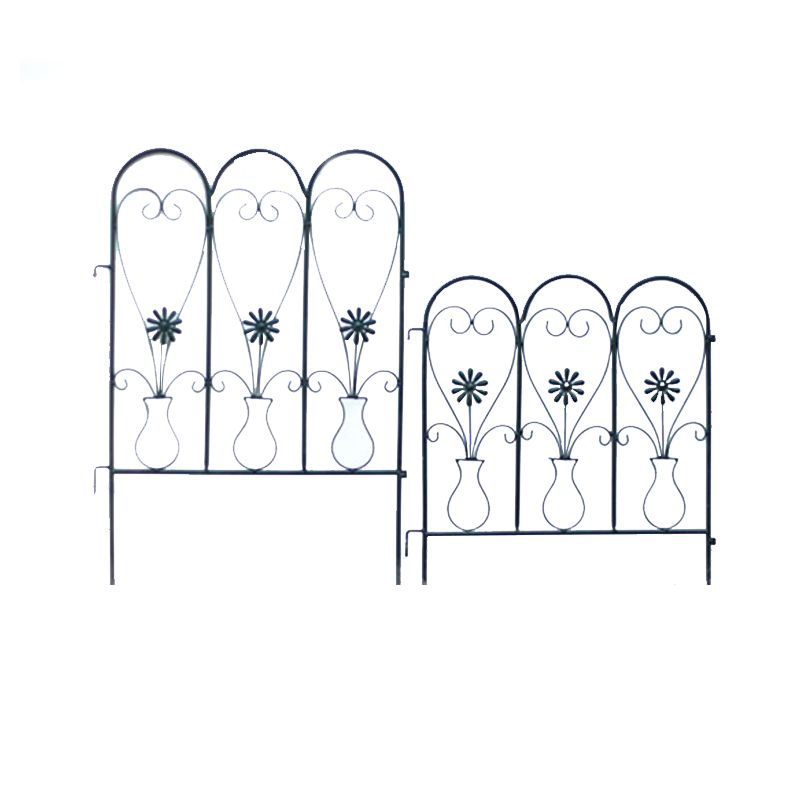 Retro old iron guardrail fence fence railing fence courtyard garden outdoor climbing rack can be assembled