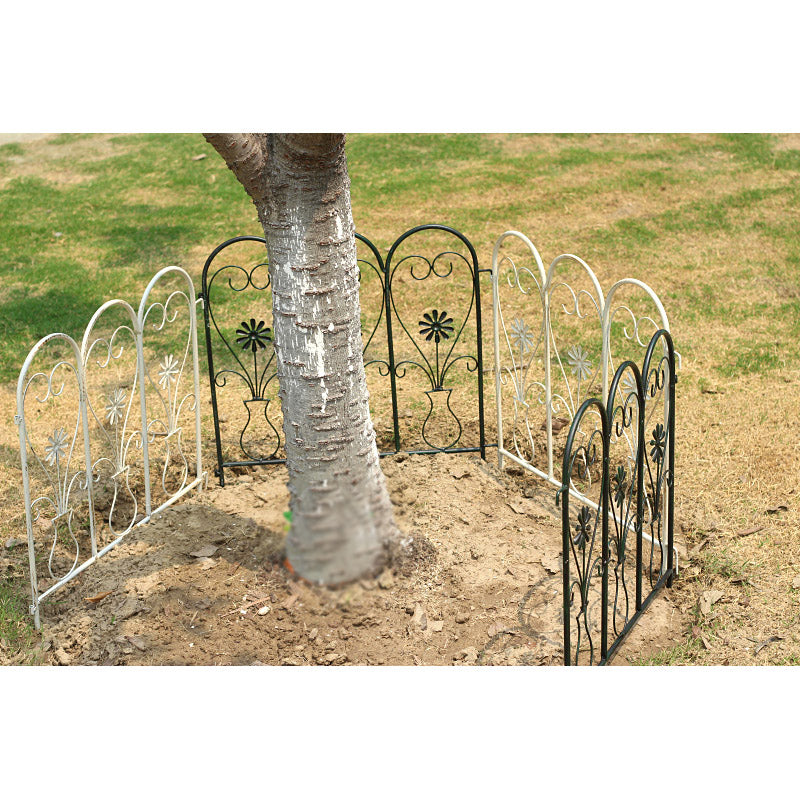 Retro old iron guardrail fence fence railing fence courtyard garden outdoor climbing rack can be assembled