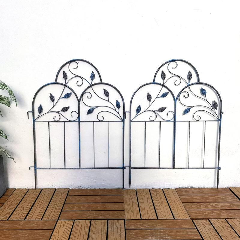 Garden Edging Border- Flower Bed Edging for Landscaping- Fence, Interlocking Outdoor Lawn Stakes fence garden manufacturers