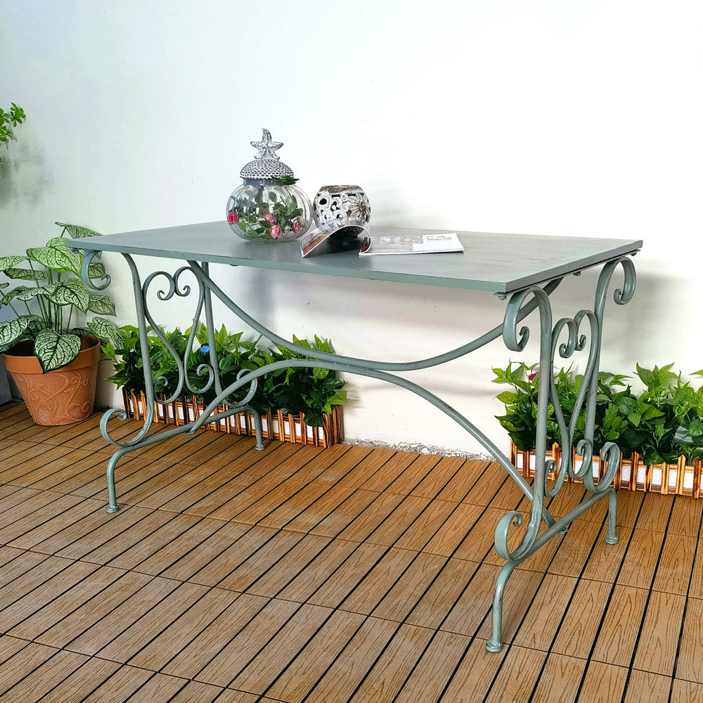European style outdoor tables and chairs outdoor courtyard leisure garden indoor balcony tea table Outdoor Furniture