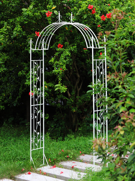 Lawn Backyard Patio Party Trellis for Climbing Outdoor Decorative Metal Garden Arch Wedding Arch Garden Arbor iron rose arches