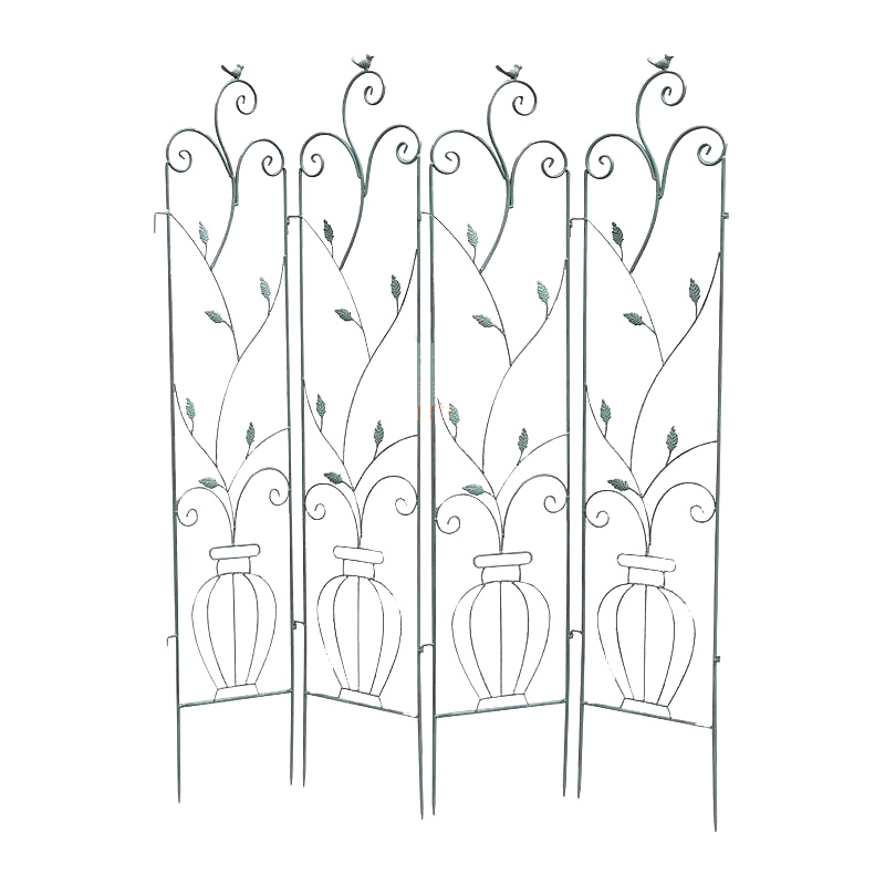 Climbing Plant Garden Trellis, Potted Plant Support Iron Plant Trellis, Clematis Metal Trellis