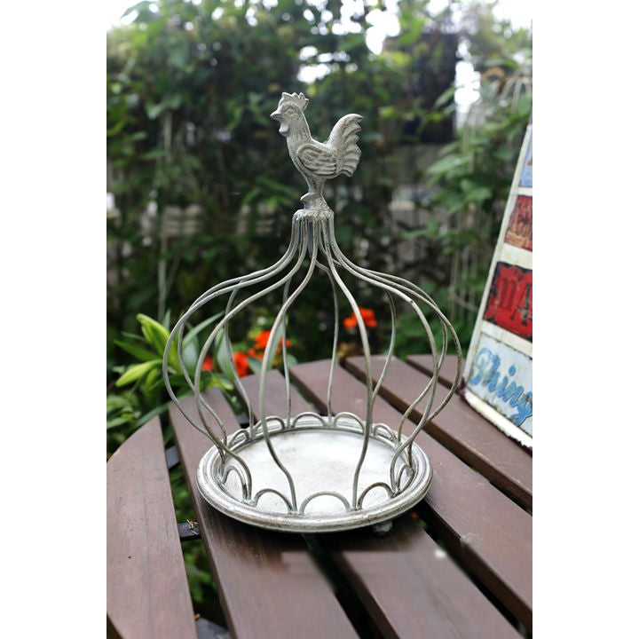 Large Fancy Empty Interior Outdoor Garden Light Up Decoration Metal Candle Holder For Home Dining Table