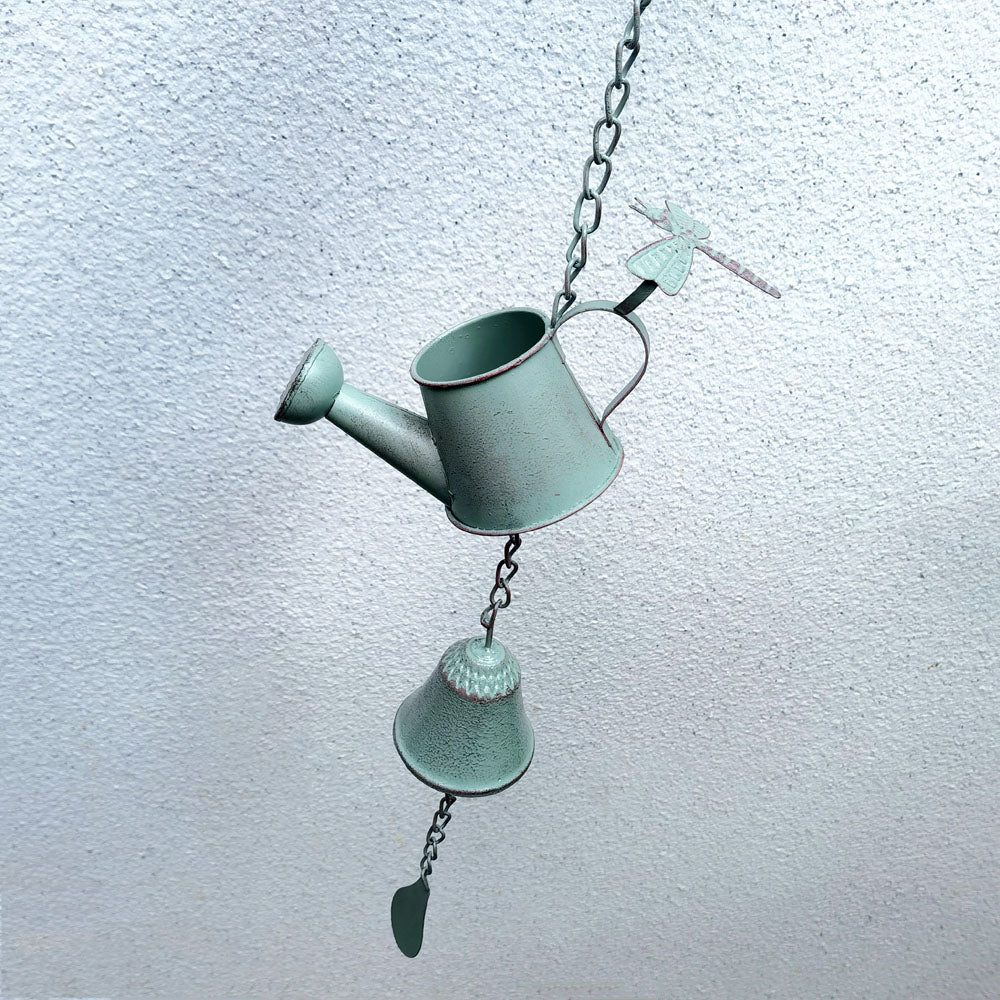 Watering Can Iron Wind Chime Wind Bell Metal Wind chime for Yard Farmhouse Outside Home Decor