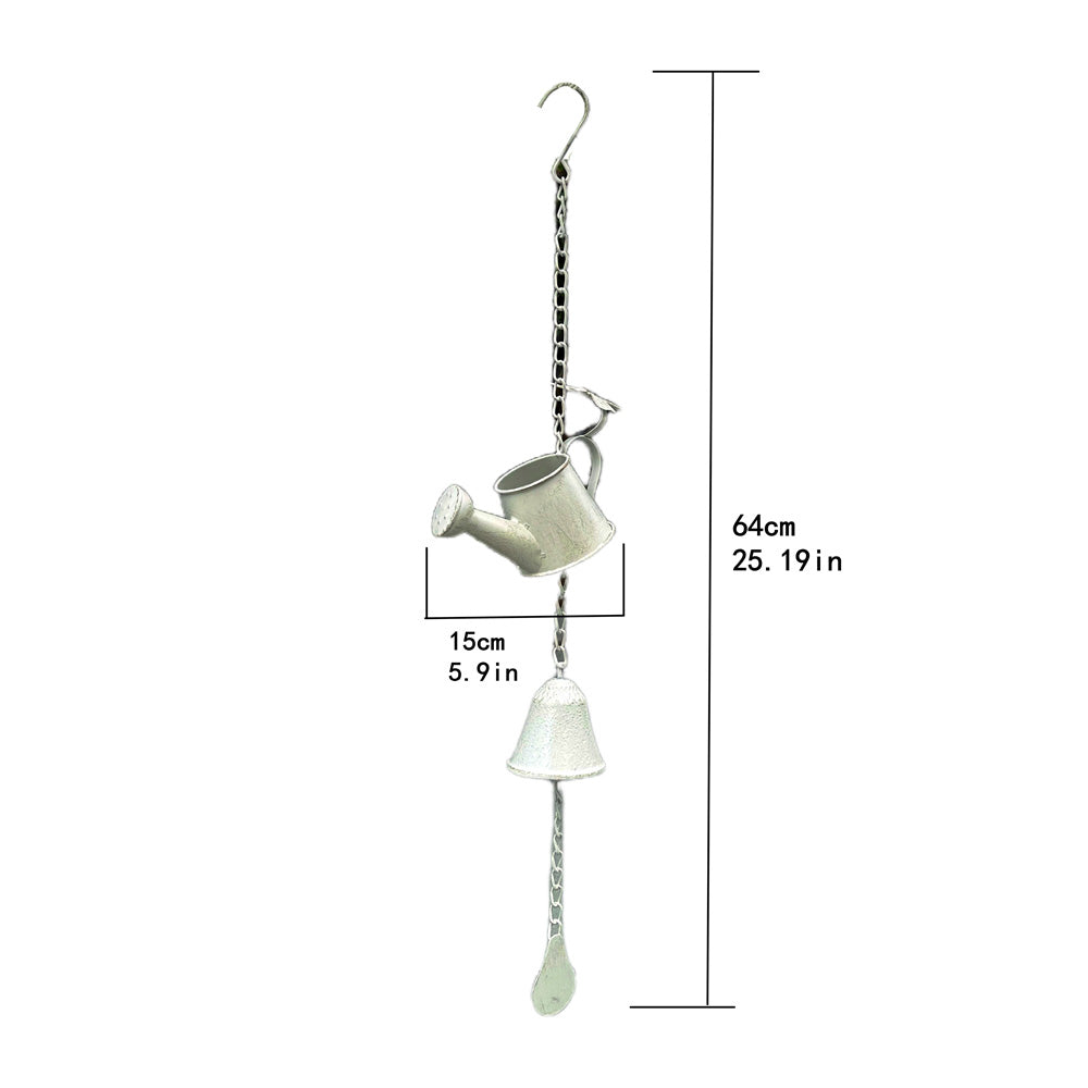 Watering Can Iron Wind Chime Wind Bell Metal Wind chime for Yard Farmhouse Outside Home Decor