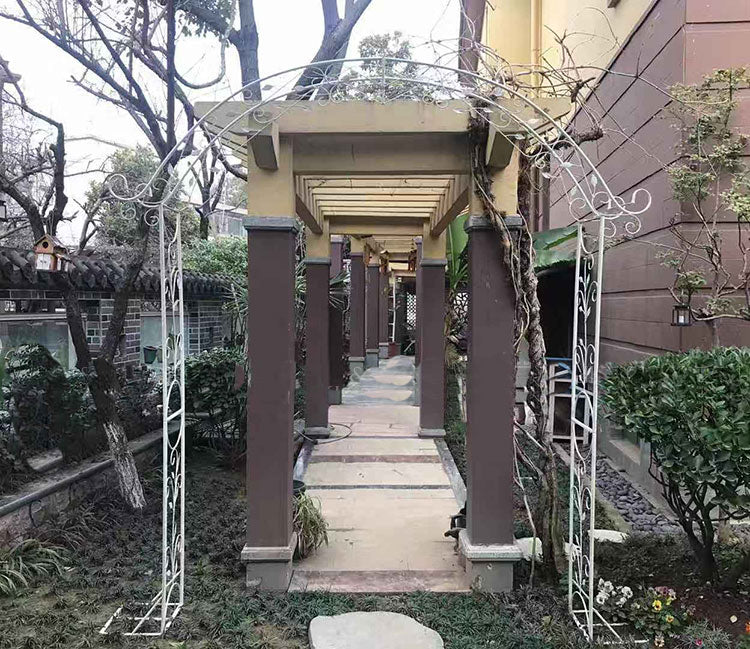 Metal Garden Arbor Arch Stand for Wedding Party Elegant Decorations & Garden Climbing Plants iron arch large garden arch