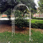 Lawn Backyard Patio Party Trellis for Climbing Outdoor Decorative Metal Garden Arch Wedding Arch Garden Arbor iron rose arches