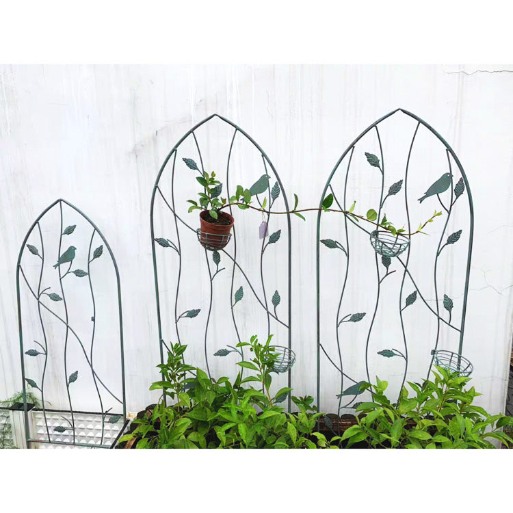 High Quality Outdoor Metal Climbing Frame Garden Fence for Plant Flower Wall Climbing Garden Trellis for climbing plants