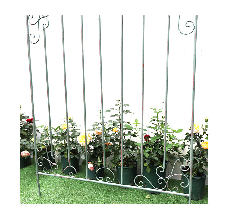 Garden Fences For Climbing Plants Flower Pergola Metal Plant Trellis Garden Furniture Outdoor Fencing Trellis