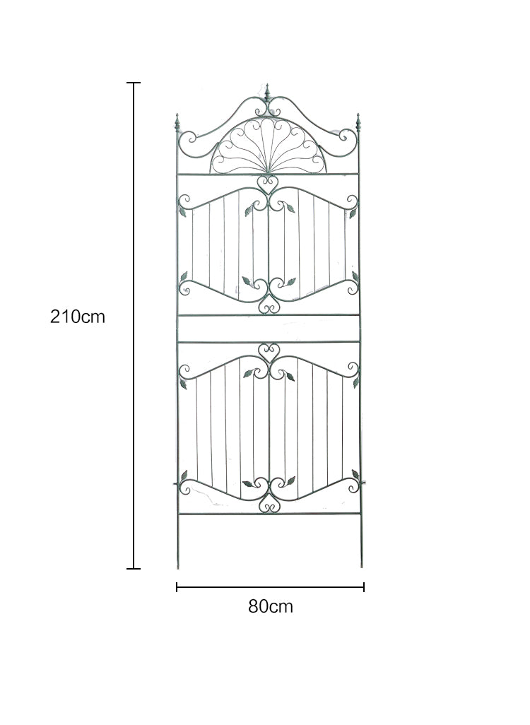 Easily Assembled Sustainable Customized Metal Garden Trellis Plant Climbing Iron Garden Fence Arch Vines Flowers Plant Trellis