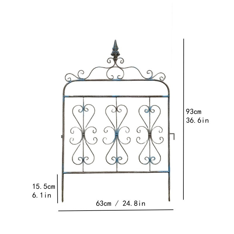 3 tier Clematis rose climbing pergola Outdoor fence Wrought iron plant support frame outdoor cucumber climbing frame