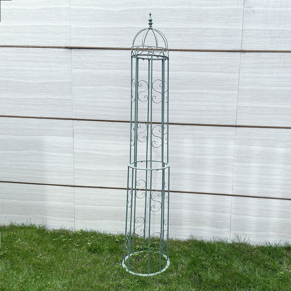 Garden Metal lron Flower Stand Splicing Climbing Vine Flower Stand With Double layer