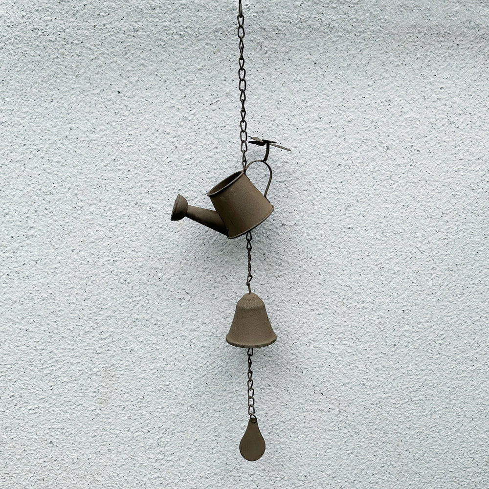 Watering Can Iron Wind Chime Wind Bell Metal Wind chime for Yard Farmhouse Outside Home Decor