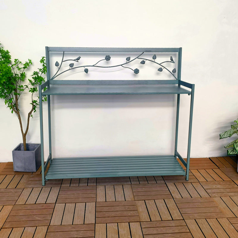 Floor-standing flower rack storage rack from one piece balcony flower pot rack iron old flower shop display rack