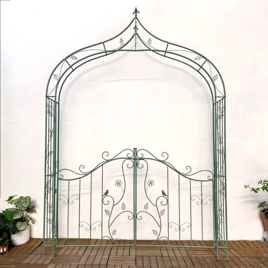 Garden Metal Landscaping Patio Arch Outdoor Garden Arch Decorative Wrought Iron Garden Arch