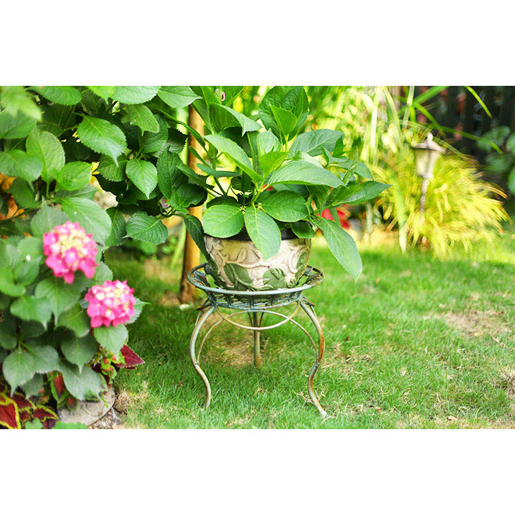 for Iron Potted Stand Holder, Indoor Outdoor Planter Supports Display Rack for Home & Garden De plant stand indoor